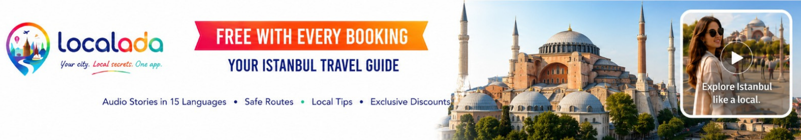 Localada Istanbul travel guide, free with every Istanbul Hamam booking