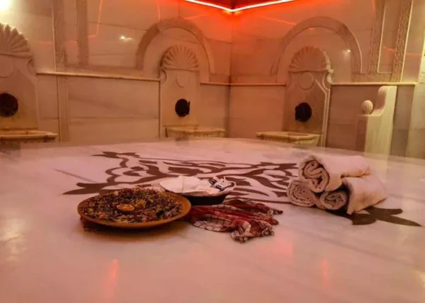 Historical Acemoglu Hammam in Vezneciler Old City interior view 1 - Istanbul hamam experience