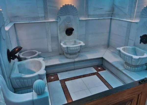 Historical Acemoglu Hammam in Vezneciler Old City interior view 2 - Istanbul hamam experience