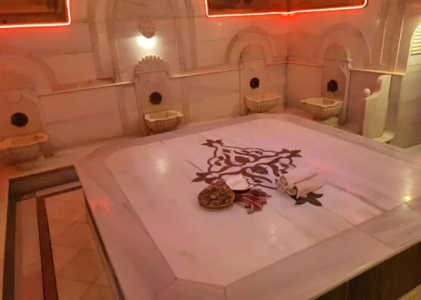 Historical Acemoglu Hammam in Vezneciler Old City interior view 3 - Istanbul hamam experience