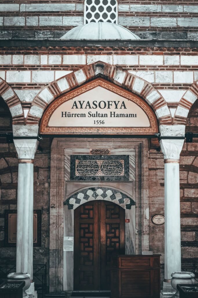 Explore the historic Hürrem Sultan Hamamı, an iconic Turkish bathhouse in Istanbul