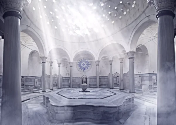 Historical Cagaloglu Hammam in Old City interior view 1 - Istanbul hamam experience