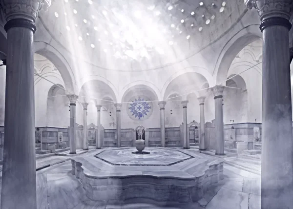 Historical Cagaloglu Hammam in Old City interior view 3 - Istanbul hamam experience