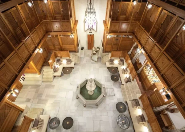 Historical Hurrem Sultan Hammam in Old City interior view 2 - Istanbul hamam experience