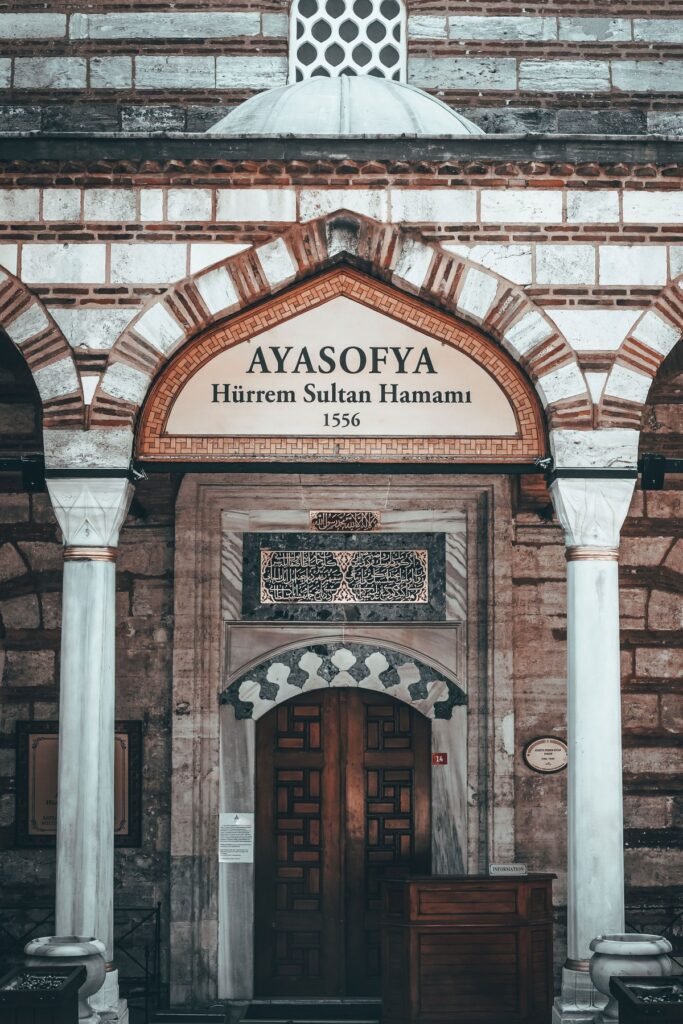 Explore the historic Hürrem Sultan Hamamı, an iconic Turkish bathhouse in Istanbul
